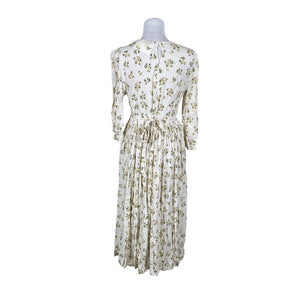 Unisex Andiata - Schiffon dress, size 40 - Natural white (2)