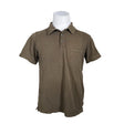 Unisex Falke - Polo shirt, size L - Brown ()