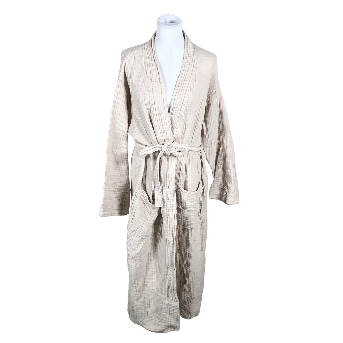 Unisex Anno - Dressing gown, size 40 - Beige (1)