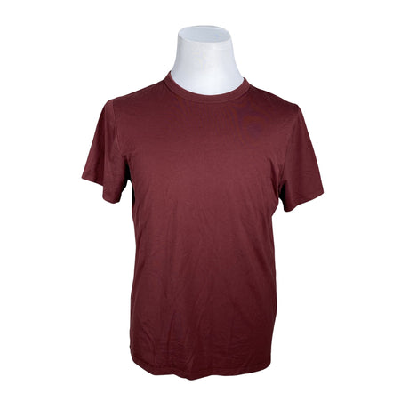Unisex Lululemon - Sports shirt, short sleeve, size M - Wine red ()