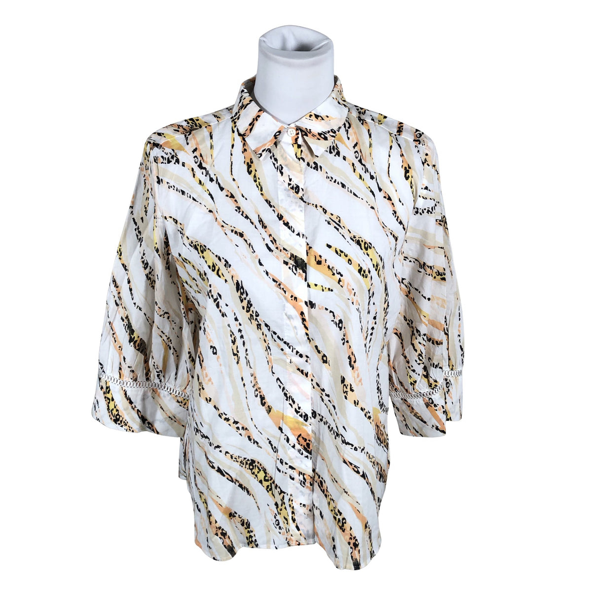 Unisex Gerry Weber - Collared shirt, size 36 - Beige (1)