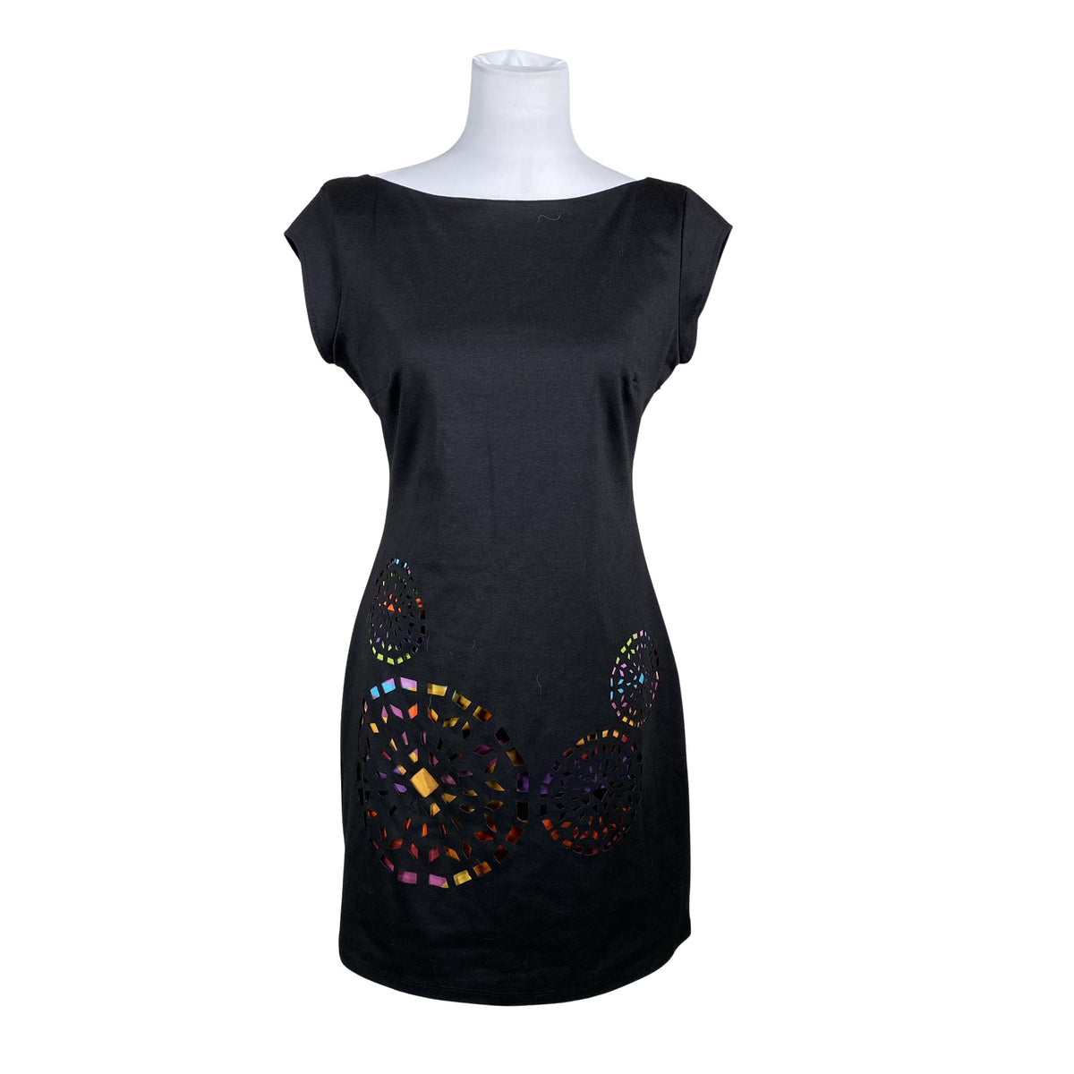 Unisex Desigual - Tricot dress, size 40 - Black (1)