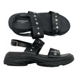 Unisex Hot soles - Sandals, size 38 - Black ()