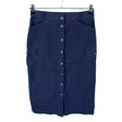 Unisex Flash Jeans - Fabric skirt, size 40 - Blue ()