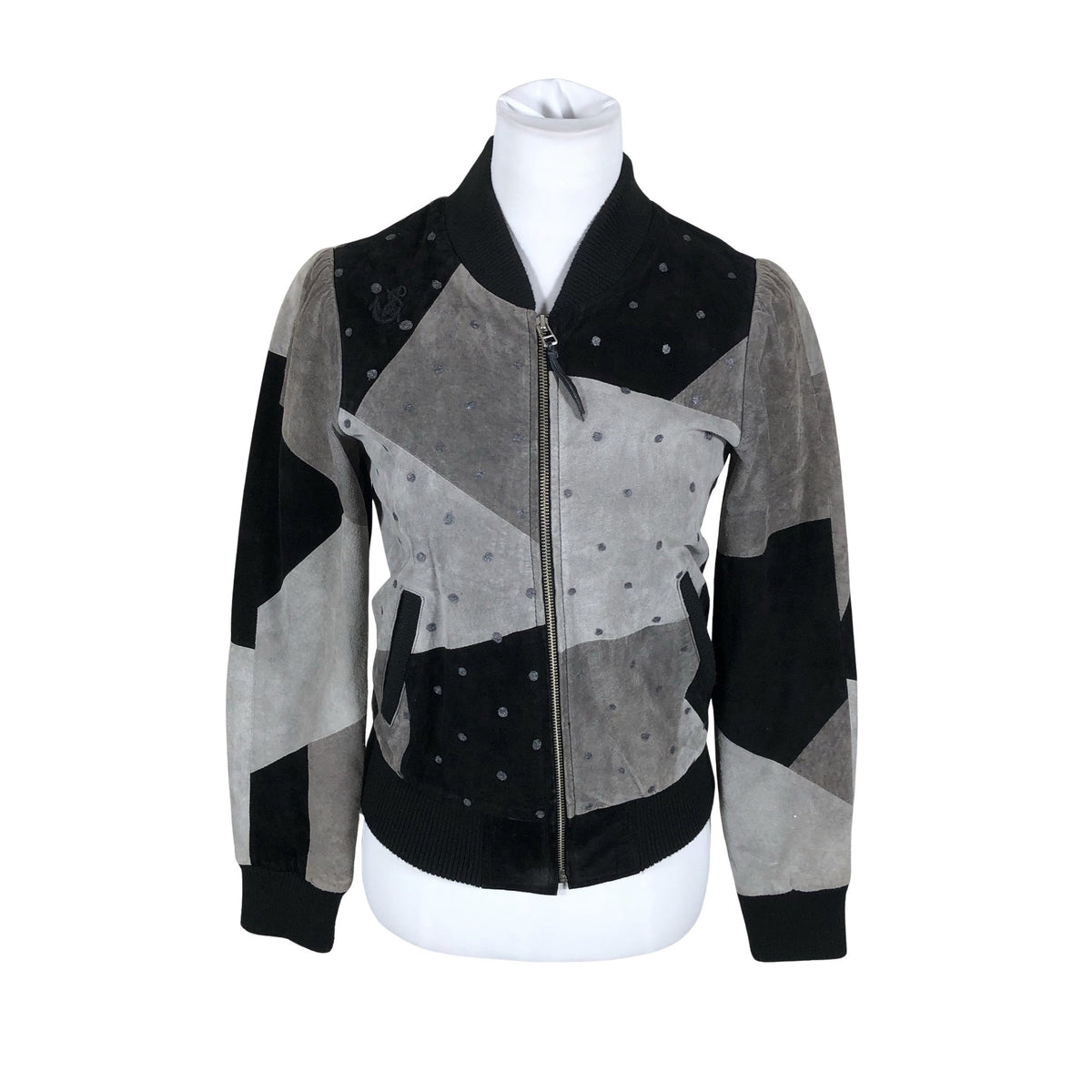 Unisex Vilmuri - Leather jacket, size 36 - Black (1)
