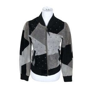 Unisex Vilmuri - Leather jacket, size 36 - Black (1)