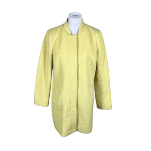Unisex Marks&Spencer - Wool coat, size 40 - Yellow (1)