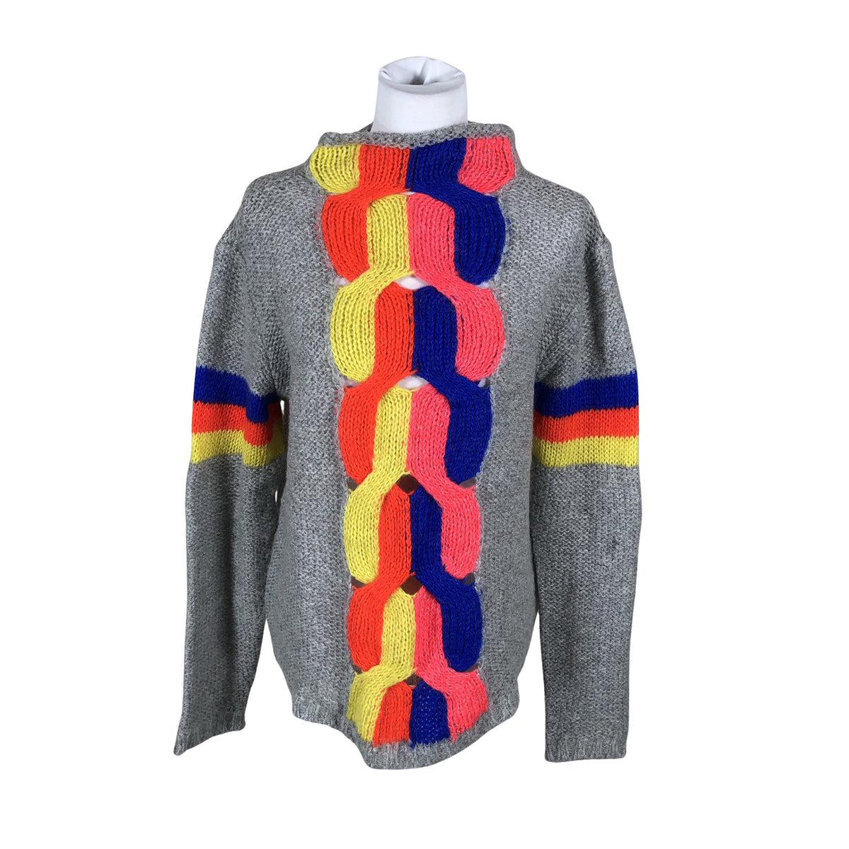 Unisex Benetton - Sweater, size 40 - Gray (1)
