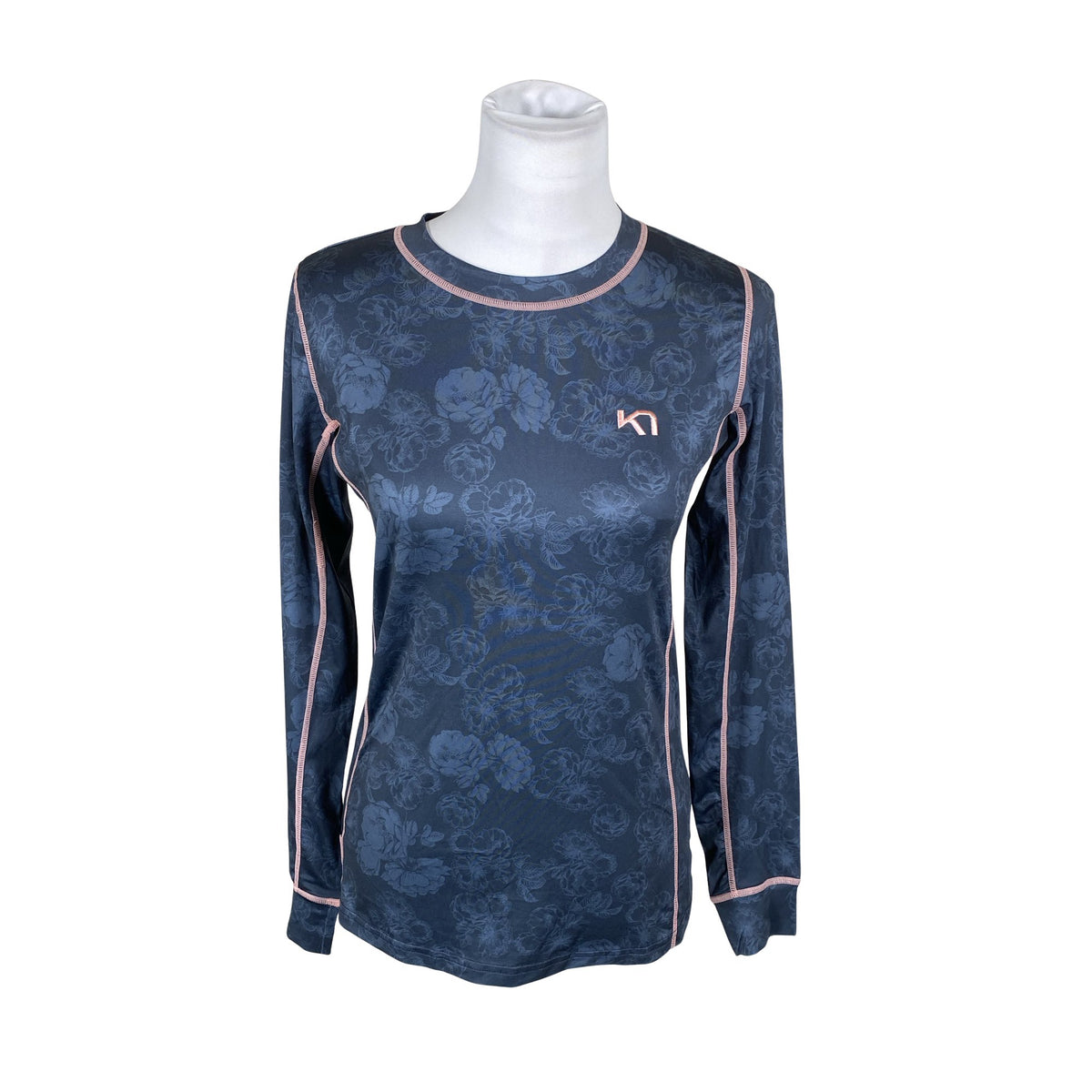 Unisex Kari Traa - Sports shirt, long sleeve, size 38 - Gray (1)