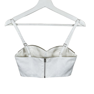 Unisex Miss Selfridge - Top, size 34 - White (2)