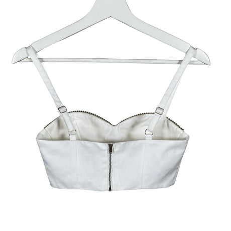 Unisex Miss Selfridge - Top, size 34 - White (2)