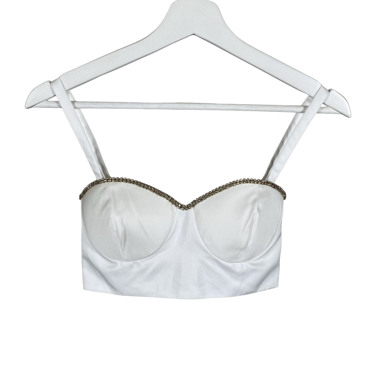 Unisex Miss Selfridge - Top, size 34 - White (1)