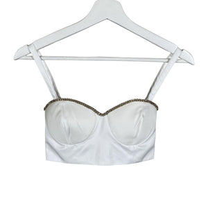Unisex Miss Selfridge - Top, size 34 - White (1)