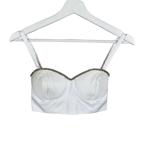 Unisex Miss Selfridge - Top, size 34 - White ()