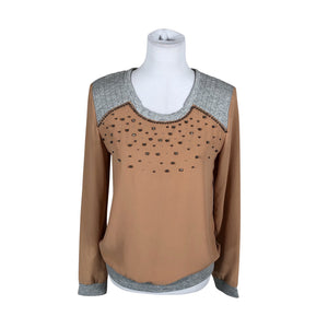 Unisex Silvian Heach - Blouse, size 36 - Brown (1)