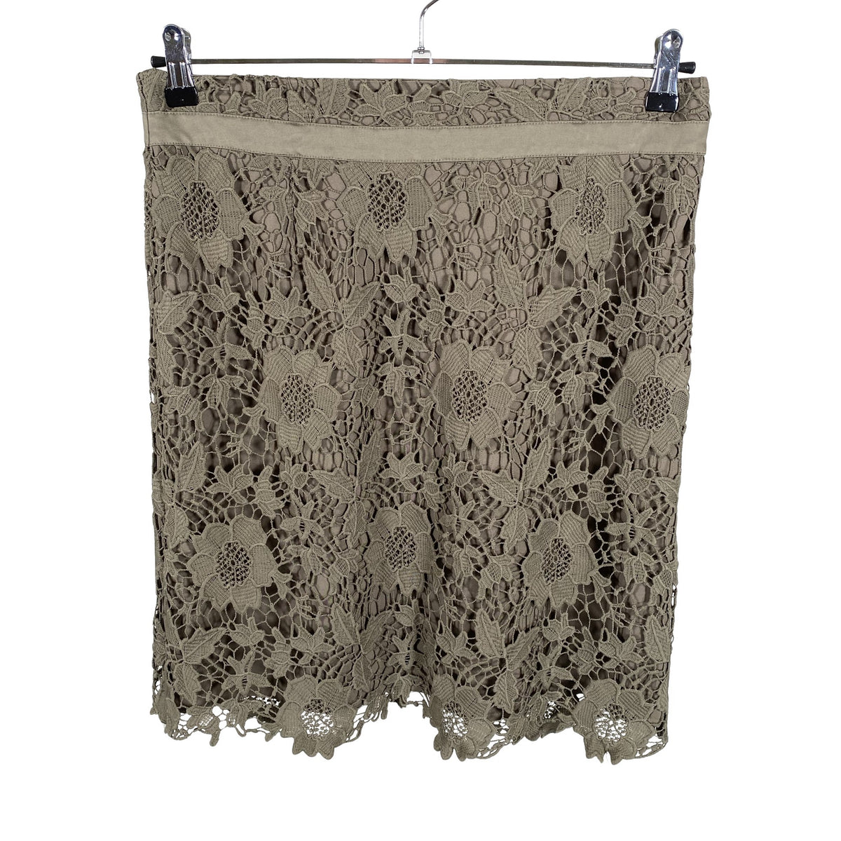 Unisex Comma - Fabric skirt, size 38 - Brown (1)