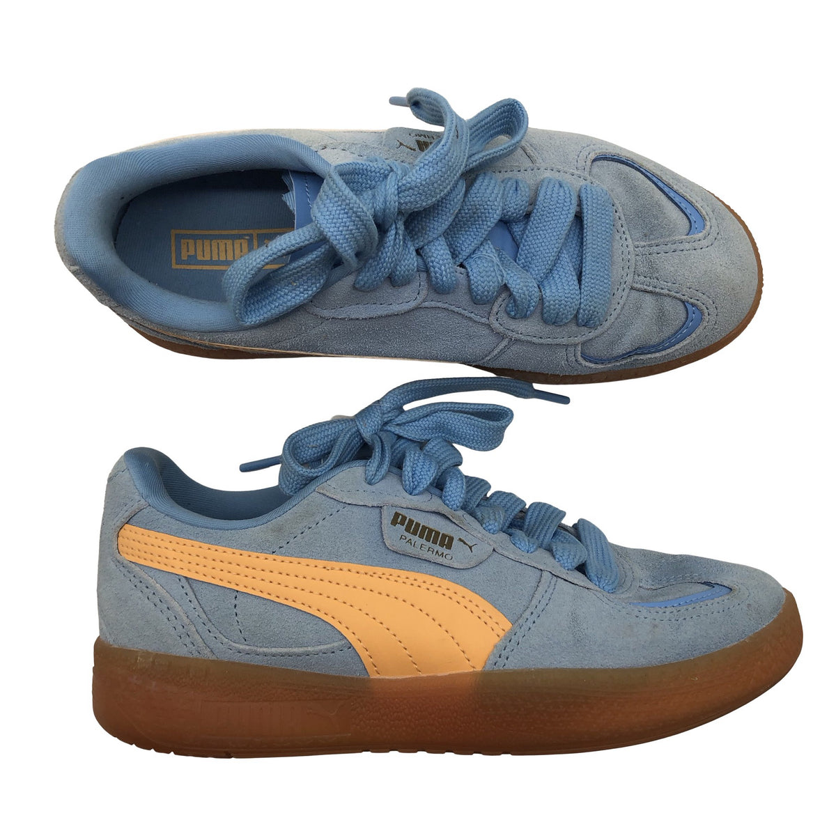 Unisex Puma - Casual sneakers, size 38 - Light blue (1)