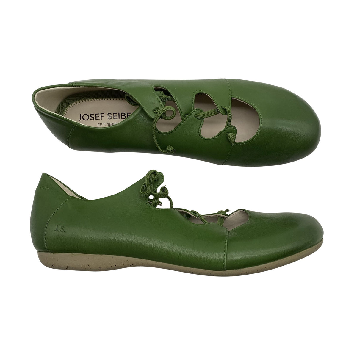 Unisex Josef Seibel - Ballerinas, size 41 - Green (1)