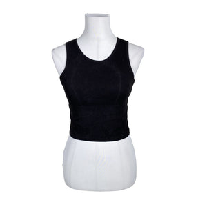 Unisex Uniqlo - Sports top, size 38 - Black (1)