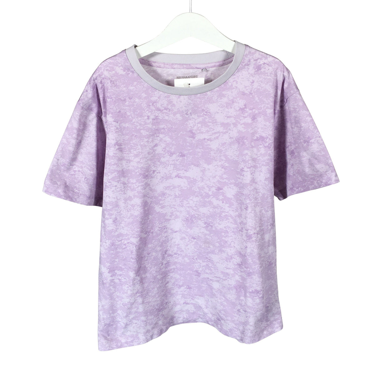 Unisex Uniqlo - Sports shirt, short sleeve, size 146 - 152 - Violet (1)