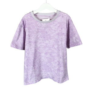 Unisex Uniqlo - Sports shirt, short sleeve, size 146 - 152 - Violet (1)