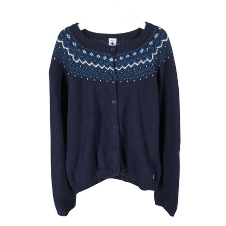Unisex Petit Bateau - Cardigan, size 146 - 152 - Blue ()