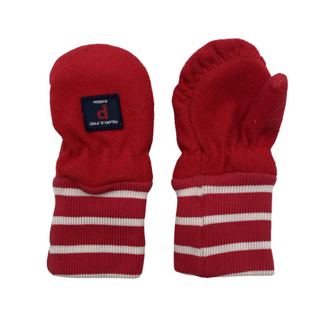 Unisex Polarn O. Pyret - Mittens, size 1 - 2 vuotta - Red ()