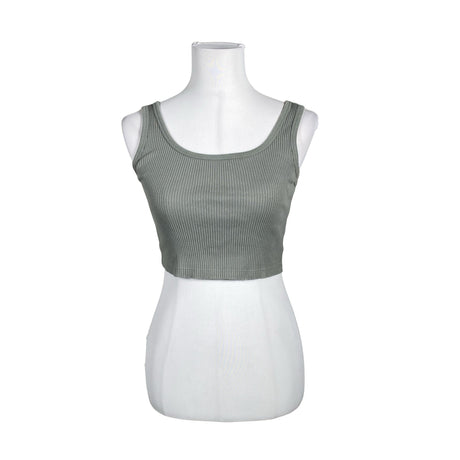 Unisex Uniqlo - Tricot tank top, size 36 - Gray ()