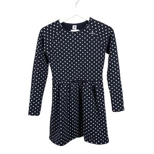 Unisex Petit Bateau - Tricot dress, size 146 - 152 - Blue (1)