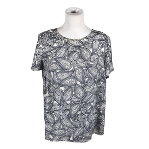 Unisex Cut & Pret - Short-sleeved blouse, size 38 - Blue (1)