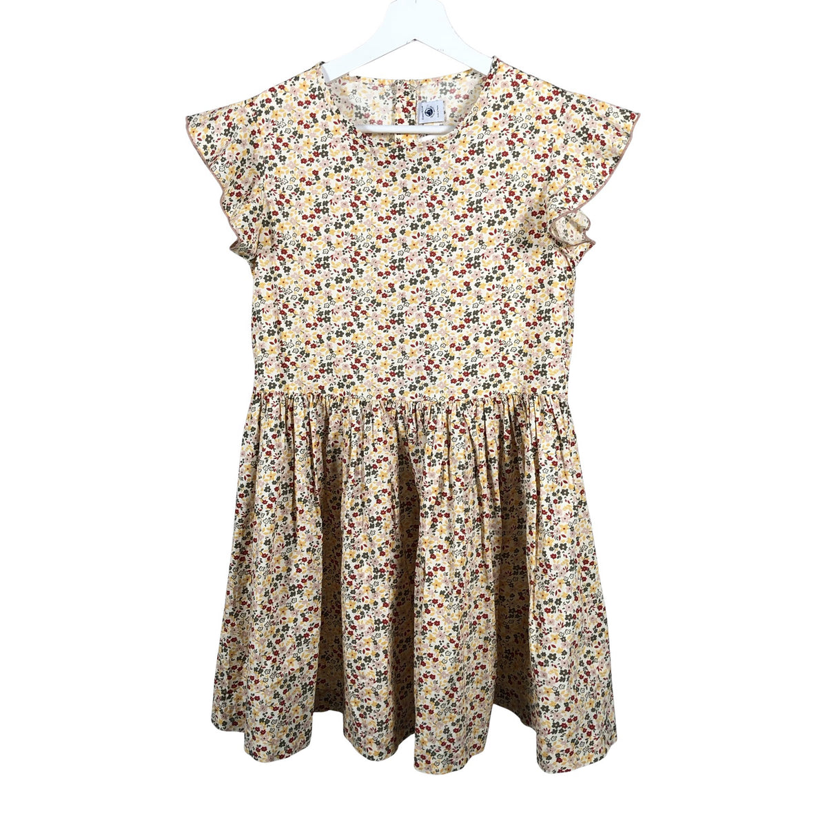 Unisex Petit Bateau - Dress, size 146 - 152 - Yellow (1)