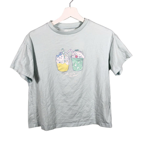 Unisex Uniqlo - T-shirt, size 152 - 158 - Light blue ()