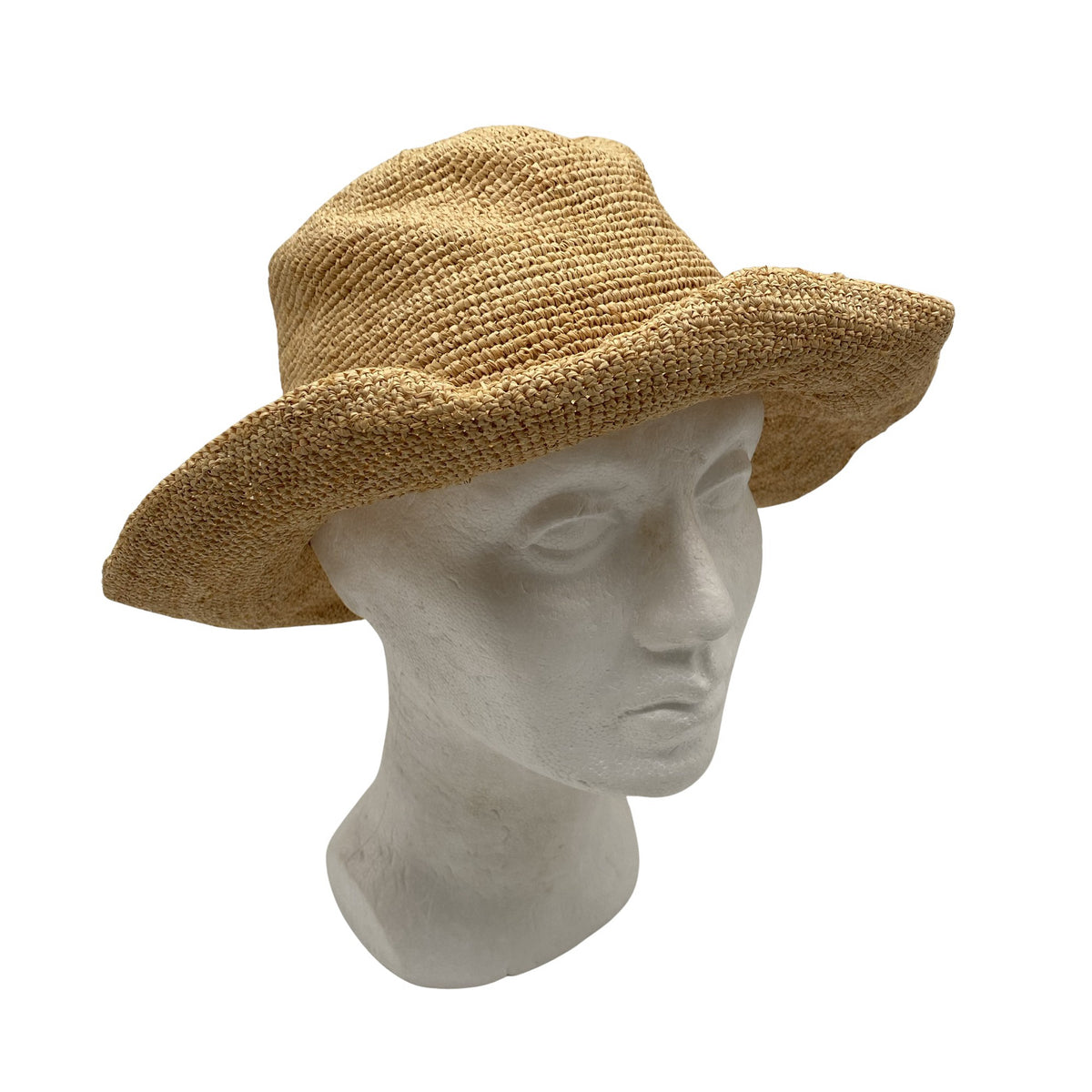 Unisex A+more - Summer hat, size 52 - 54 cm - Brown (1)