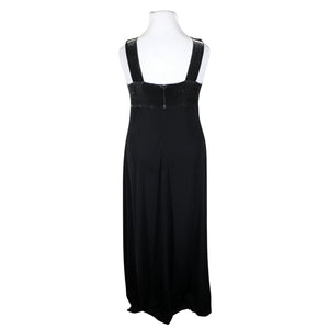 Unisex Donna Ricco - Party dress, size 42 - Black (2)