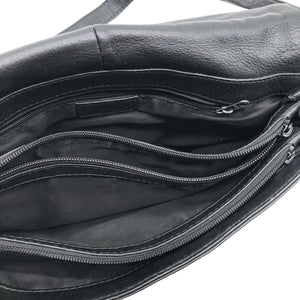 Unisex Essentiel - Shoulder bag, size Midi - Black (2)