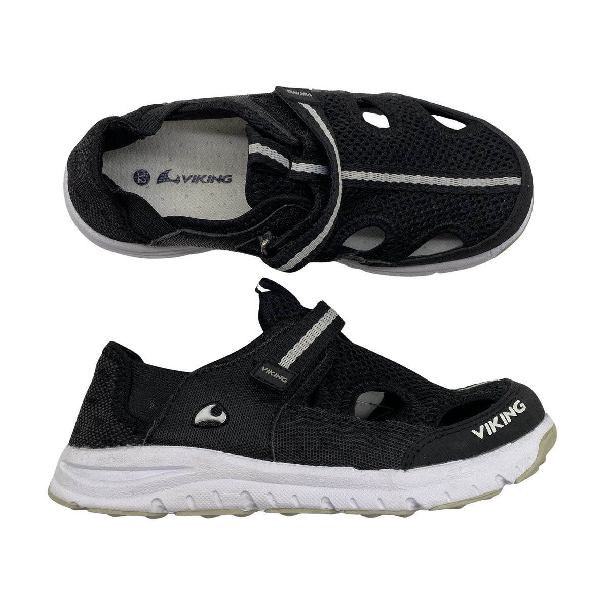 Unisex Viking - Sandals, size 32 - Black (1)