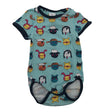 Unisex Polarn O. Pyret - Body, size 74 - 80 - Light blue ()