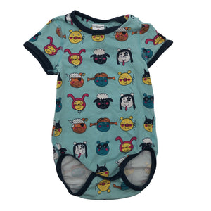 Unisex Polarn O. Pyret - Body, size 74 - 80 - Light blue (1)