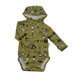 Unisex Taimi - Body, size 68 - 74 - Green ()