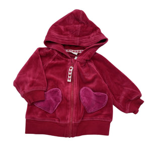 Unisex Lindex - Hoodie, size 56 - 62 - Pink (1)