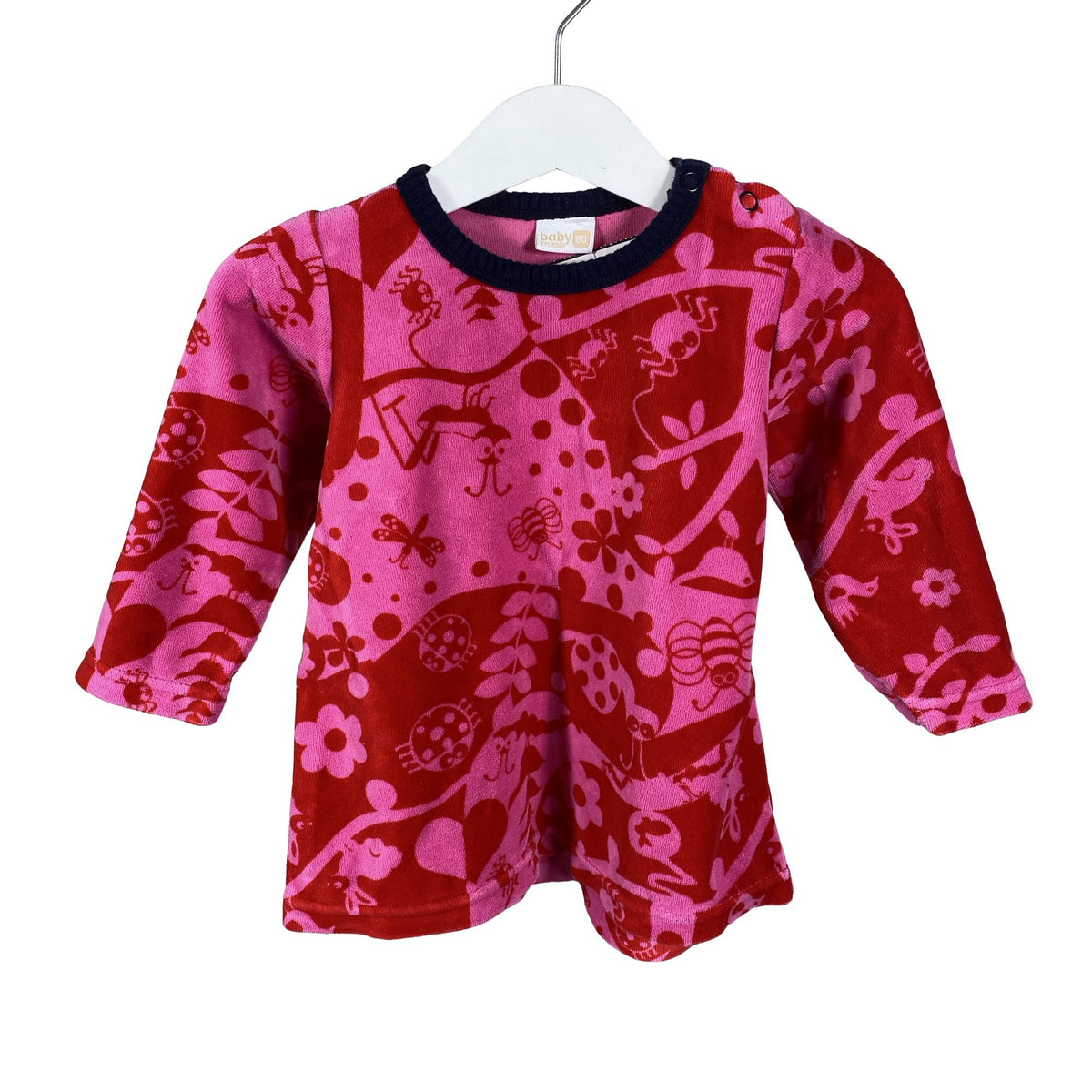 Unisex Lindex - Sweatshirt, size 74 - 80 - Pink (1)