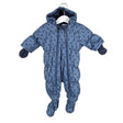 Unisex Lindex - Winter overall, size 56 - 62 - Blue ()