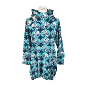 Unisex Taimi - Tricot dress, size 40 - Turquoise (1)