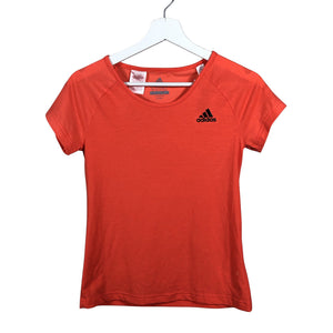 Unisex Adidas - T-shirt, size 146 - 152 - Orange (1)