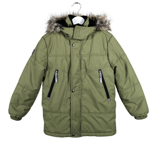 Unisex Lenne - Winter jacket, size 122 - 128 - Green (1)
