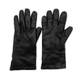 Unisex Sauso - Leather gloves, size Ei kokoa - Black ()