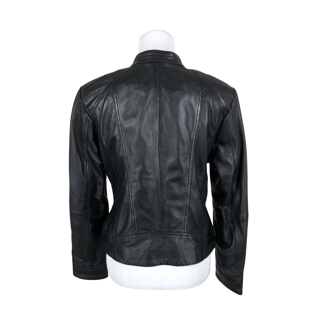 Unisex Saki - Leather jacket, size 40 - Black (2)