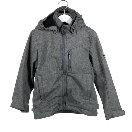 Unisex Huppa - Soft shell jacket, size 116 - 122 - Gray ()