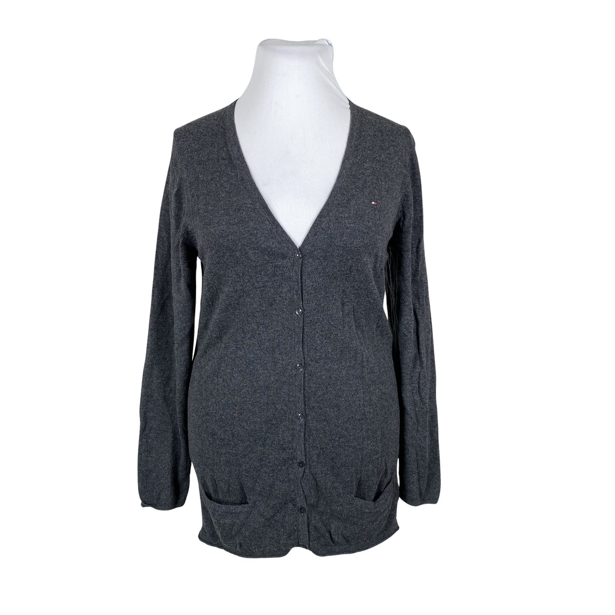 Unisex Tommy Hilfiger - Cardigan, size 44 - Gray (1)