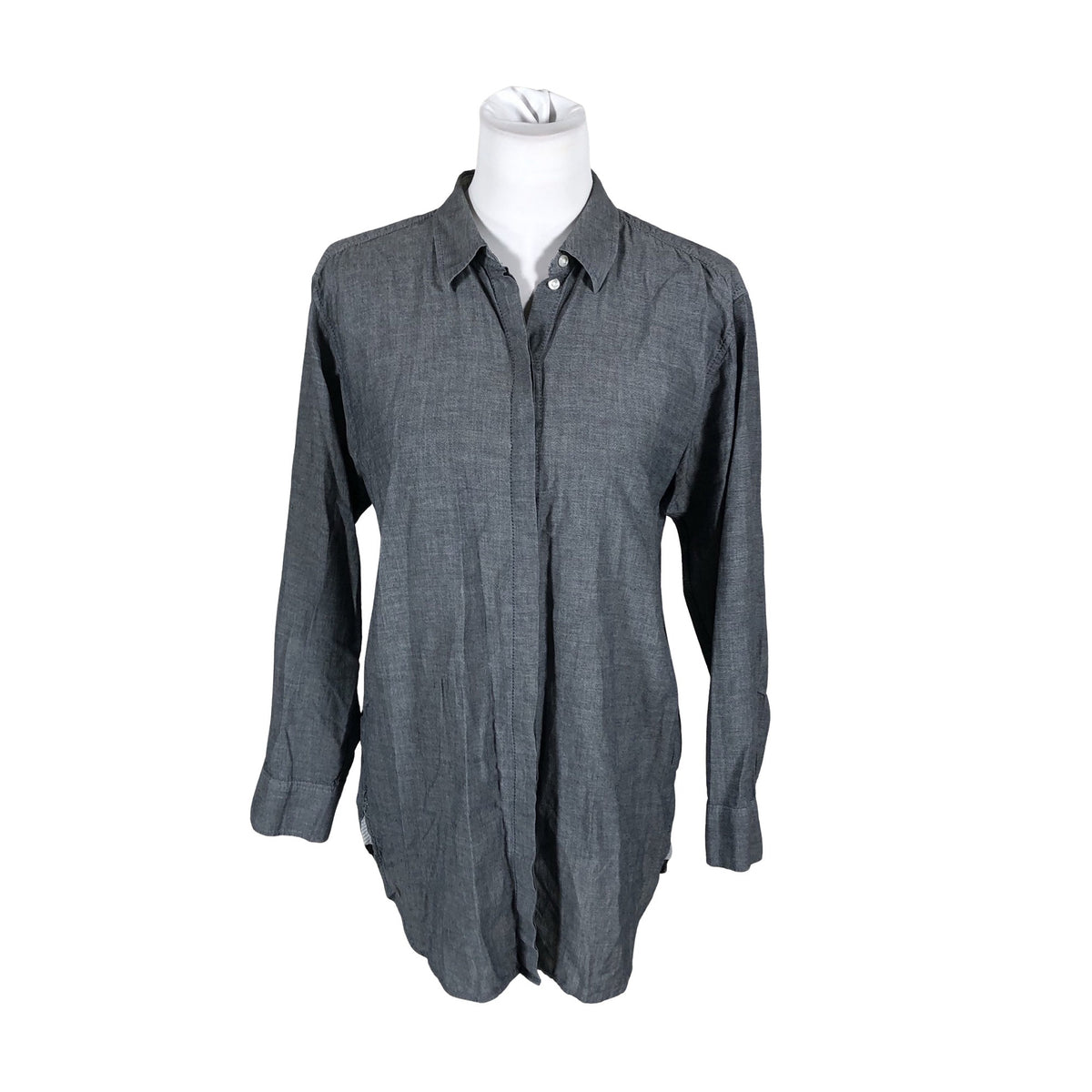 Unisex Esprit - Collared shirt, size 36 - Gray (1)